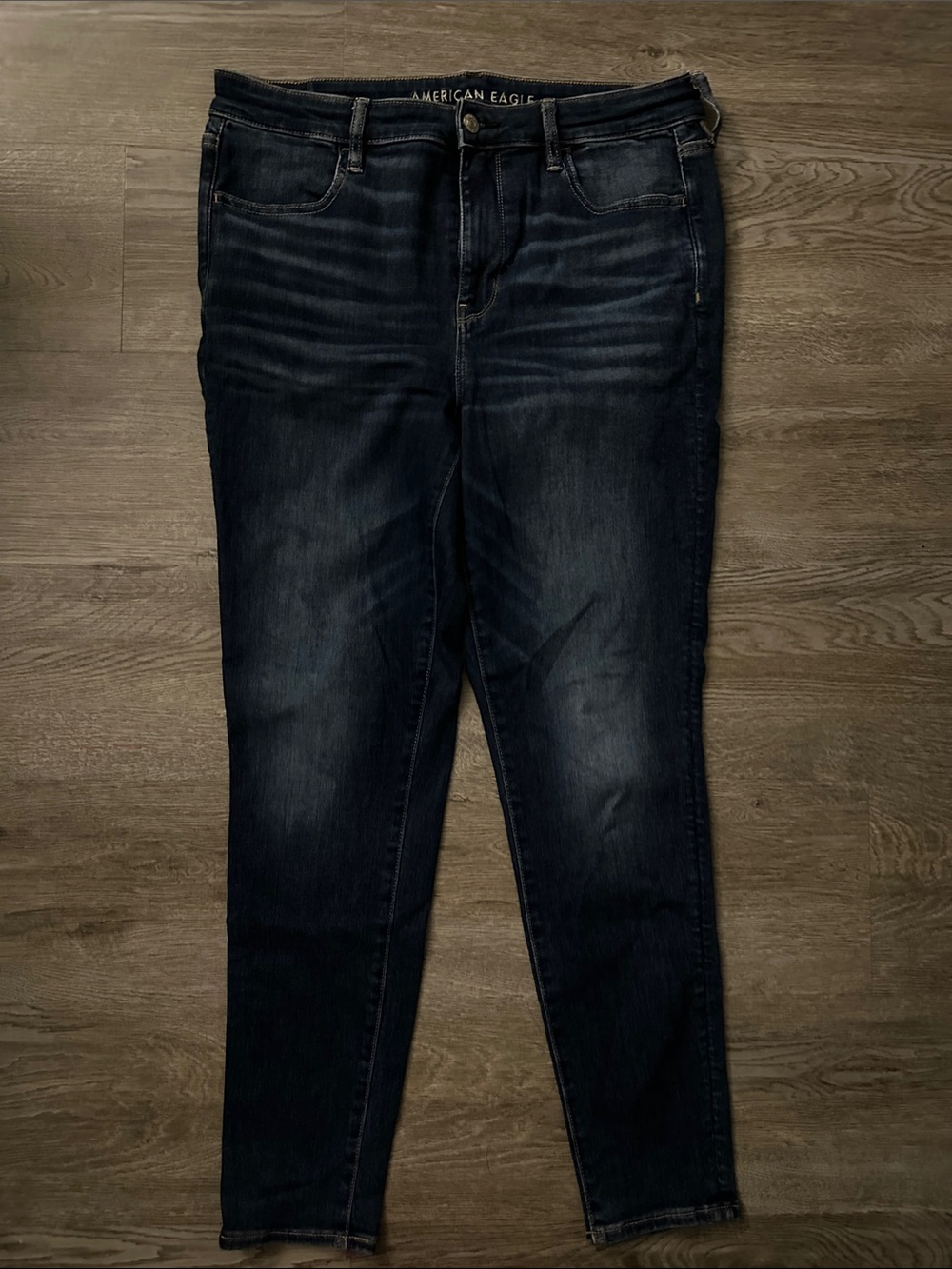 American Eagle Outfitters Dark Blue Skinny Jeans